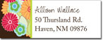 I'm Inkpressed Return Address Labels - Tropical Flowers (Holiday Papers #RAL-1259)