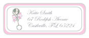 Inkwell Address Labels - Classic Rattle Pink (R1-775Z)