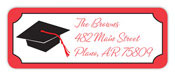 Inkwell Address Labels - Red Grad (R1-802Z)
