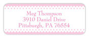 Inkwell Address Labels - Dainty Lingerie (R1-808Z)