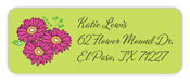 Inkwell Address Labels - Bouquet Girls (R1-809Z)