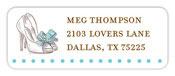 Inkwell Address Labels - Bridal Heels (R1-813Z)