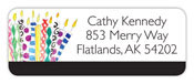 Inkwell Address Labels - Crazy Candles (R1-821Z)