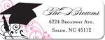 Inkwell Address Labels - Grad Scroll (R1-1077Z)