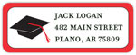 Inkwell Address Labels - Red Grad (R1-852Z)