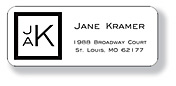Inkwell Address Labels - Square (A-1)