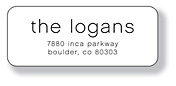 Inkwell Address Labels - Casual (A-11)