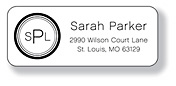 Inkwell Address Labels - Simple Circle (A-2)