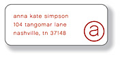 Inkwell Address Labels - Big Circle (A-24)