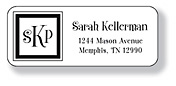 Inkwell Address Labels - Frame (A-3)