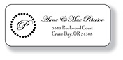 Inkwell Address Labels - Dot Ring (A-32)