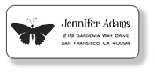 Inkwell Address Labels - Butterfly (A-38)