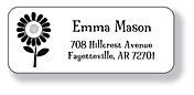 Inkwell Address Labels - Sunflower (A-52)
