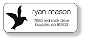 Inkwell Address Labels - Flight (A-54)