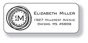Inkwell Address Labels - Woven (A-6)