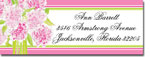 Chatsworth Just Exquisite - Address Labels (Pretty Peonies) (DS-26)