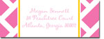 Chatsworth Just Exquisite - Address Labels (Pink Chippendale) (DS-35)