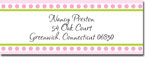 Chatsworth Just Exquisite - Address Labels (Pink Ribbon) (DS-4)