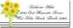 Chatsworth Just Exquisite - Address Labels (Sunflowers) (DS-80)