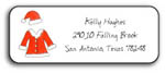 Kelly Hughes Designs - Address Labels (Santa Suit - Holiday) (a126)