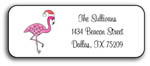 Kelly Hughes Designs - Address Labels (Flamingo Follies - Holiday) (a129)