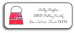 Kelly Hughes Designs - Address Labels (Holiday Handbag - Holiday) (a134)