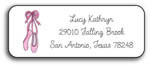 Kelly Hughes Designs - Address Labels (Ballerina Girl) (a336)