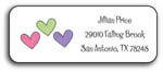 Kelly Hughes Designs - Address Labels (Hearts Are Wild) (a341)