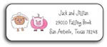 Kelly Hughes Designs - Address Labels (Farm Friends) (a350)