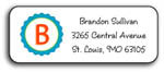 Kelly Hughes Designs - Address Labels (Orange Bottlecap) (a399)