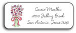 Kelly Hughes Designs - Address Labels (Bouquet In Pink) (a534)