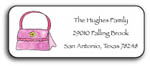 Kelly Hughes Designs - Address Labels (Handbag Maven) (a536)