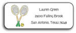 Kelly Hughes Designs - Address Labels (Tennis Pro) (a541)
