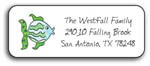 Kelly Hughes Designs - Address Labels (All The Fish In The Sea) (a543)