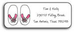 Kelly Hughes Designs - Address Labels (Flip Flops) (a544)