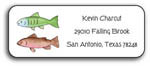 Kelly Hughes Designs - Address Labels (Gone Fishing) (a563)