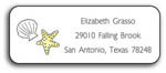 Kelly Hughes Designs - Address Labels (By The Seashore) (a672)
