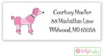 Address Labels by Kelly Hughes Designs (Pink Poodle)