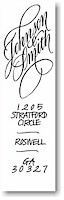 Everyday Hand-Lettered Calligraphy Address Labels (#13)