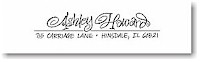 Whimsy Hand-Lettered Calligraphy Address Labels (#2W)