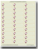 Masterpiece Studios - Merry Christmas Santa Holiday Address Labels (Holiday) (903598)