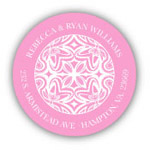 Mayberry Design - Address Labels/Gift Stickers (Paisley Light Pink) (1026-2cs)