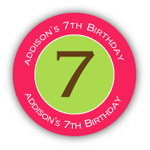 Mayberry Design - Address Labels/Gift Stickers (Polka Dots Pink) (1034-2cs)