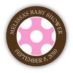 Mayberry Design - Address Labels/Gift Stickers (Dollops Pink) (1070-2cs)
