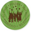 Noteworthy Collections - Address Labels (3 Square Grad Olive) (Q-1055)