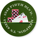 Noteworthy Collections - Address Labels (Aces High) (Q-1132)