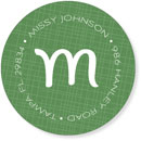 Noteworthy Collections - Address Labels (3 Square Conifer) (Q-1203)