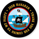 Noteworthy Collections - Address Labels (3 Square Pirate) (Q-964)