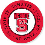 Noteworthy Collections College Address Labels - Red (North Carolina State University) (CQ-NCS06)