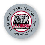 Noteworthy Collections College Address Labels - Athletic Gray Label (University of Alabama) (CQ-ALA07)
